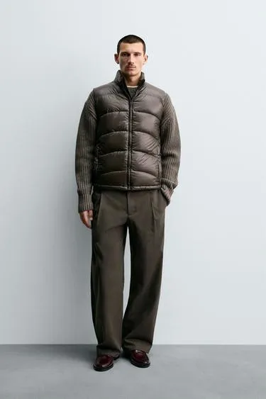 100% FEATHER WATER-REPELLENT DOWN GILET