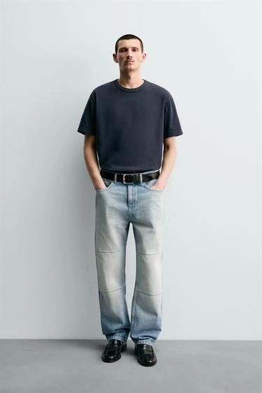 Джинсы STRAIGHT FIT с отстрочкой