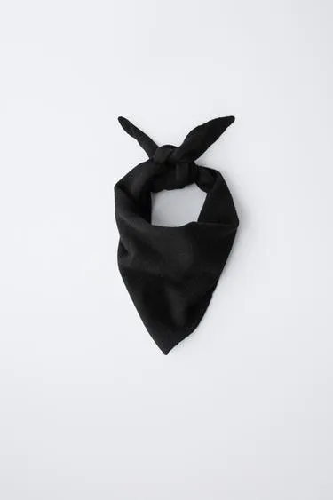 Вязаная косынка- Заказать в России