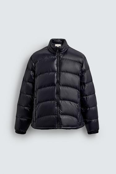 Zara Непромокаемая куртка с наполнителем из 100% перьев
