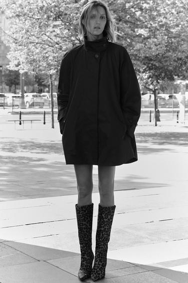 Zara Парка с капюшоном ZW COLLECTION