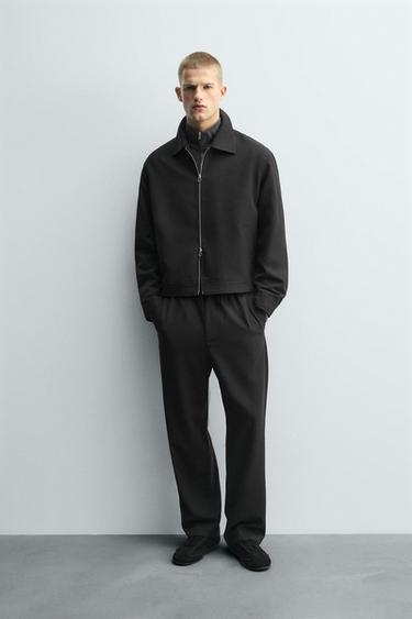 Zara Куртка-рубашка REGULAR FIT на молнии