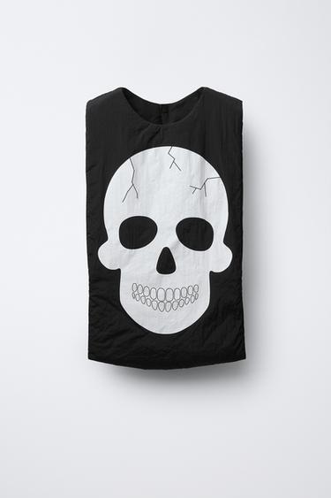 Zara Жилет-костюм с черепом