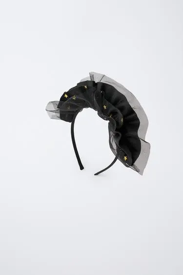 STAR FLOCKING HEADBAND