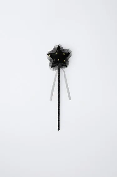 STAR WAND WITH TULLE