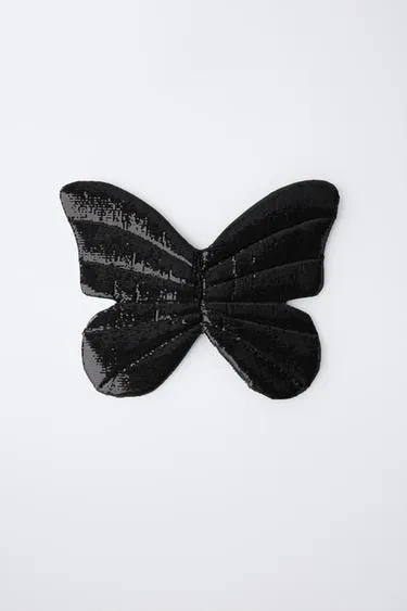 SEQUINNED BUTTERFLY FANCY DRESS WINGS