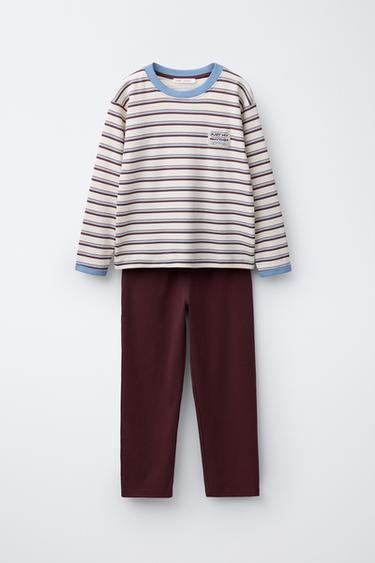 Zara 6-14 лет/пижама в полоску