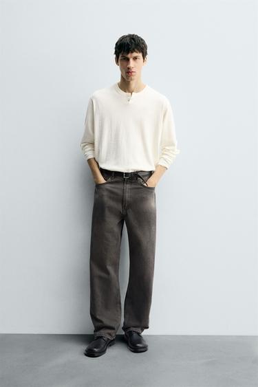 Zara Джинсы прямого кроя RELAXED FIT