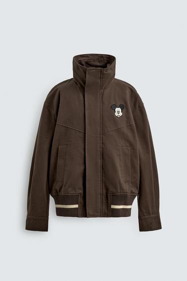 Zara Куртка с нашивкой MICKEY MOUSE HARRY LAMBERT FOR ZARA X DISNEY