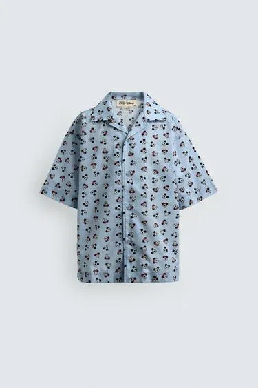 Рубашка MINNIE + MICKEY MOUSE HARRY LAMBERT FOR ZARA X DISNEY