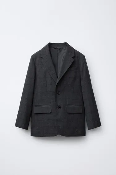 COMFORT CHECK SUIT BLAZER
