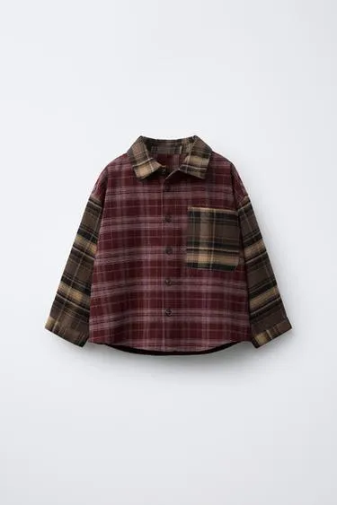 Рубашка в клетку