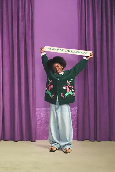 Кожаные кроссовки HARRY LAMBERT FOR ZARA X DISNEY
