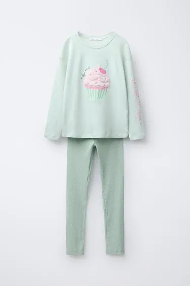 AGES 6-14 / SHEEPSKIN CAKE PYJAMAS