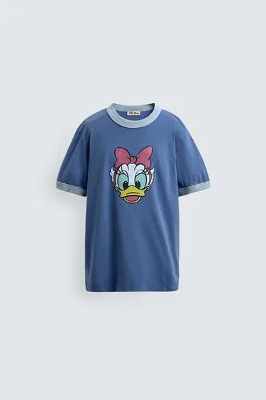 7–14 лет/ футболка с графическим принтом HARRY LAMBERT FOR ZARA X DISNEY