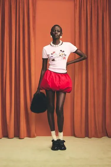 Футболка MINNIE + MICKEY HARRY LAMBERT FOR ZARA X DISNEY
