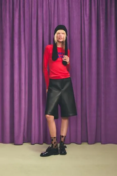 Кожаные лоферы на шнурках HARRY LAMBERT FOR ZARA X DISNEY