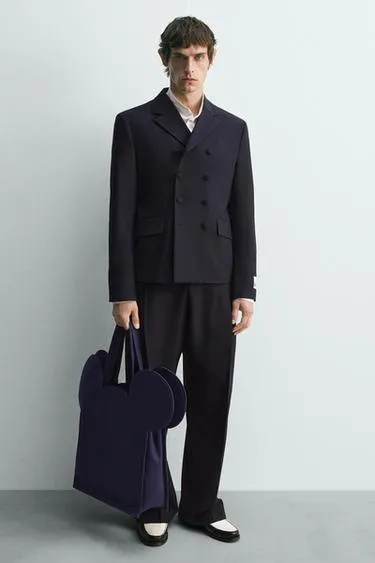 Тканевая сумка-шопер HARRY LAMBERT FOR ZARA X DISNEY- Заказать в России