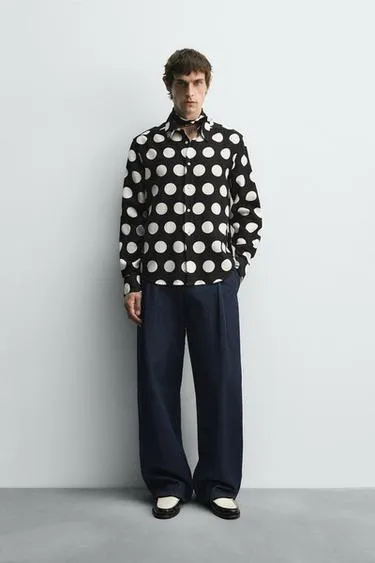 Рубашка в горошек HARRY LAMBERT FOR ZARA X DISNEY