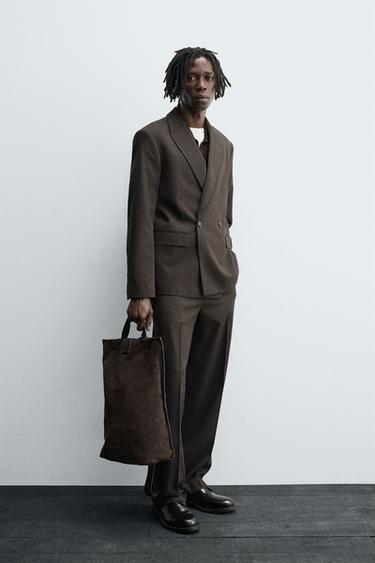 Zara Костюмные брюки с шерстью