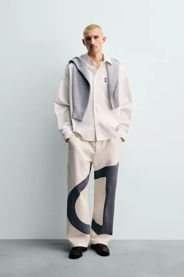 CHAMPION ® X ZARA OXFORD SHIRT WITH PATCHES