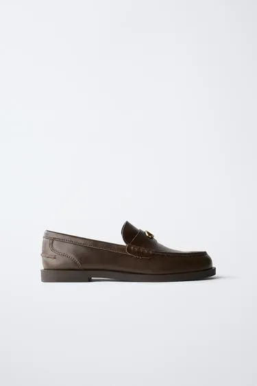 CHAMPION ® X ZARA LEATHER LOAFERS