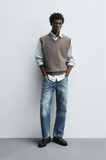 WOOL KNIT VEST