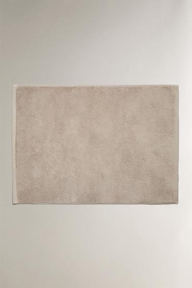 Zara Экстра мягкий велюровый антискользящий коврик для ванной