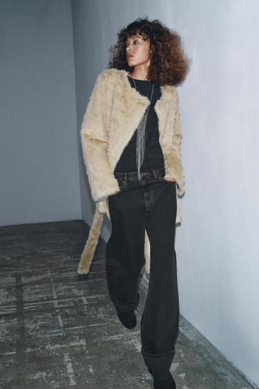 Zara Джинсы BAGGY со средней посадкой — ZW COLLECTION