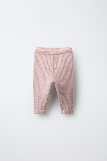 Zara Легинсы из рубчатого трикотажа