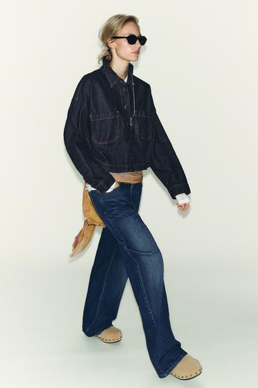 Zara Замшевые сабо с заклепками