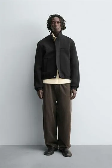 Куртка BOXY FIT из неопрена- Заказать в России