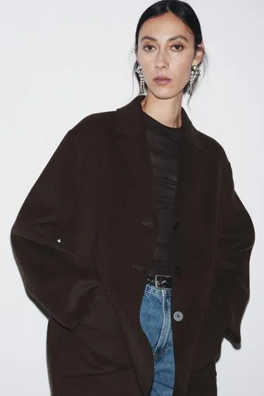 Блейзер из смесовой шерсти — ZW COLLECTION