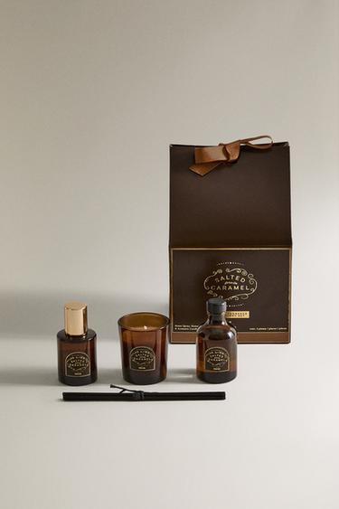 Zara Набор подарочный соленый карамель (набор из 3 предметов) купить с доставкой.