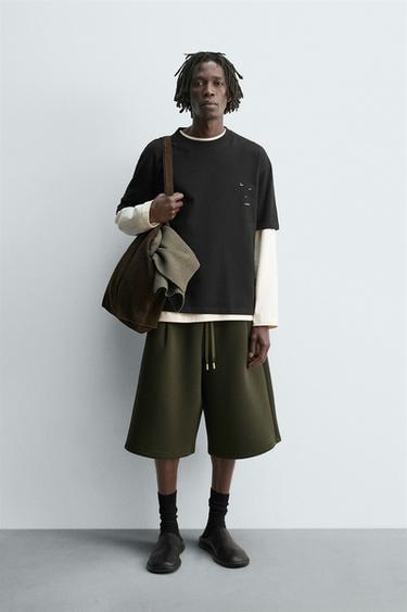 Zara Футболка с принтом колец