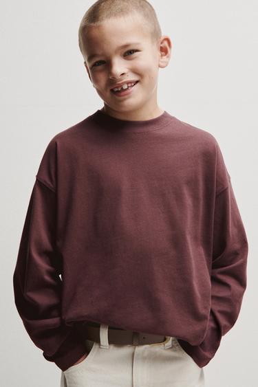 Zara Набор из трех однотонных футболок