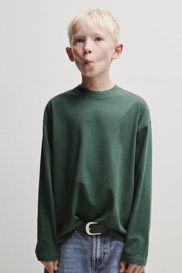 Zara Базовая футболка MEDIUM WEIGHT