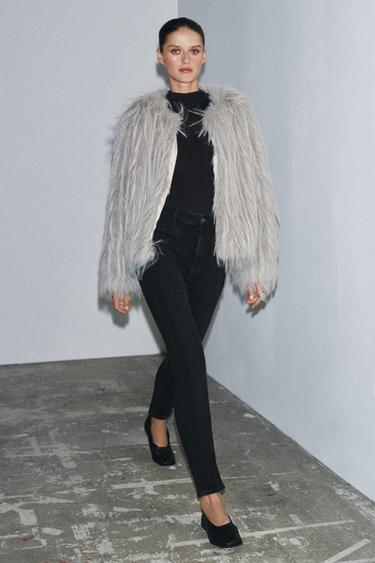 Zara Джинсы SKINNY с высокой посадкой — ZW COLLECTION