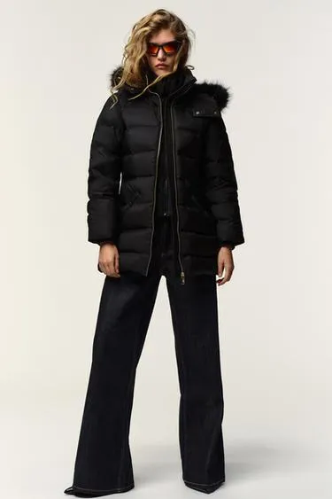 Пуховик WATER REPELLENT WINDPROOF с капюшоном