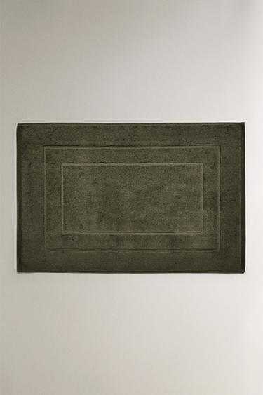 Zara Противоскользящий хлопковый коврик для ванной