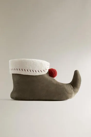 CHILDREN'S CHRISTMAS ELF SLIPPERS- Заказать в России