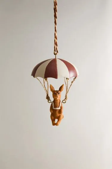 PARACHUTE DOG CHRISTMAS TREE DECORATION