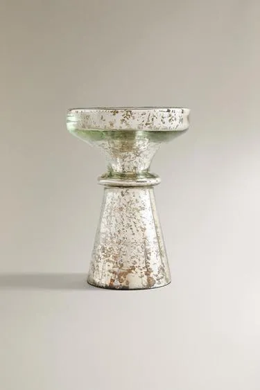 Высокий подсвечник для чая TALL ANTIQUE CHRISTMAS