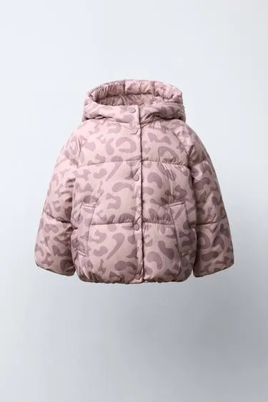 Пальто с анималистическим принтом WATER REPELLENT