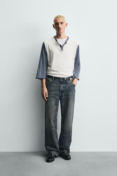 Zara Джинсы RELAXED FIT