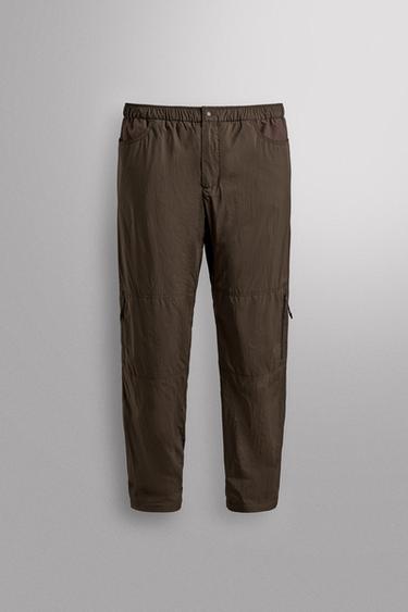 Zara Брюки карго с комбинированной подкладкой