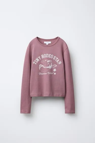 Футболка с надписью COWGIRL