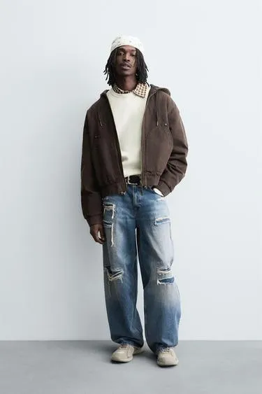 QUILTED HOODED JACKET