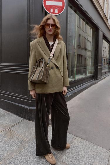 Zara Сумочка-тоут MINI купить с доставкой.