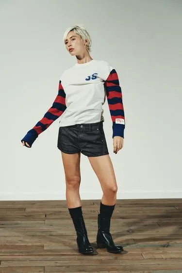 Футболка VARSITY в полоску